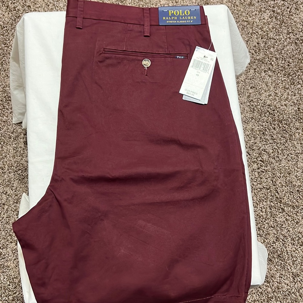 ***SOLD****POLO RALPH LAUREN SHORTS
STRETCH CLASSIC FIT 9